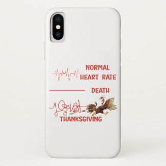 Case-Mate iPhone Case Funny Thanksgiving turkey text.