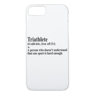 Coques Pour iPhone Funny Triathlon Définition - iPhone Case