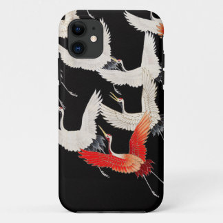 Case-Mate iPhone Case Furisode avec une myriade de grues volantes