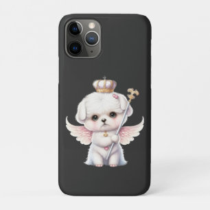 Case-Mate iPhone Case Furry Joy : Angel Wing Maltese Chig Puppy Cadeau