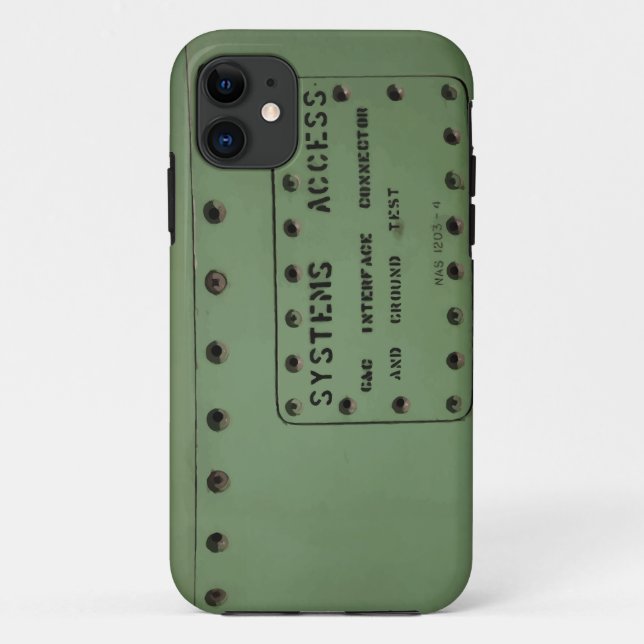 Coques Case-Mate iPhone fuselage de chasseurs à réaction (Accès aux systèm (Dos)