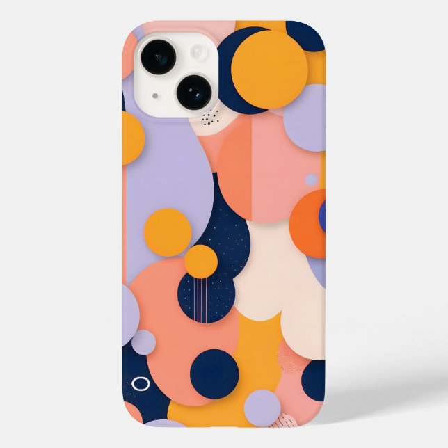 Coques Case-Mate iPhone Fusion de la sphère de couleur (Verso)