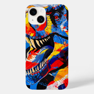 Coque Pour iPhone 14 Fusion de T-rex Dinosaur sauvage