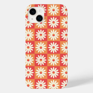 Coque Pour iPhone 14 Plus Fusion florale rétro