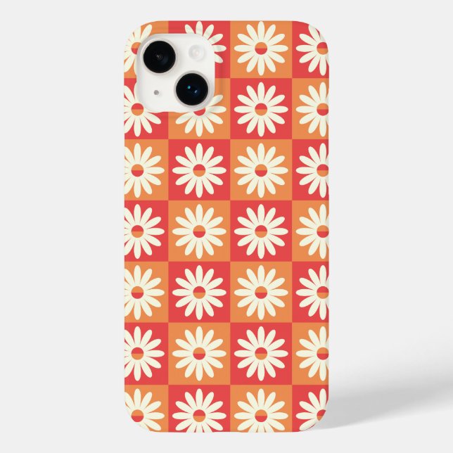 Coques Case-Mate iPhone Fusion florale rétro (Verso)