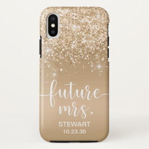 Case-Mate iPhone Case Futur Mme Gold Parties scintillant Coque-coque iph