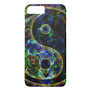 Case-Mate iPhone Case Futur symbole urbain métallique de Yin Yang de