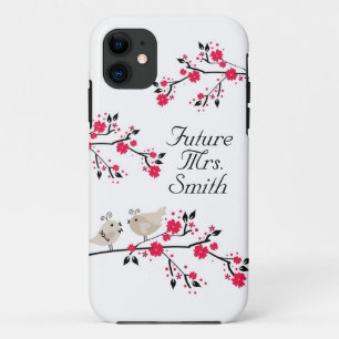 Coque Case-Mate Pour iPhone Futurs oiseaux de Mme Bride To Be Wedding