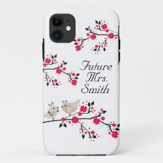 Coque Case-Mate Pour iPhone Futurs oiseaux de Mme Bride To Be Wedding