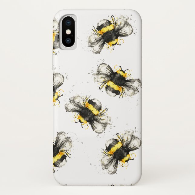 Coques Case-Mate iPhone Gaffez la copie d'abeille (Dos)