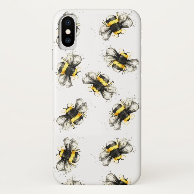 Coques Case-Mate iPhone Gaffez la copie d'abeille (Dos)