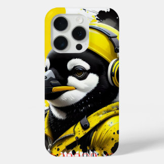 Coque iPhone 15 Pro Gaines de pingouin iphone