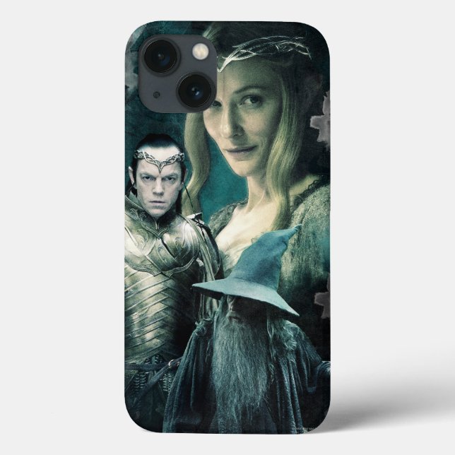 Coques Case-Mate iPhone Galadriel, ELROND™, & Gandalf Graphic (Verso)
