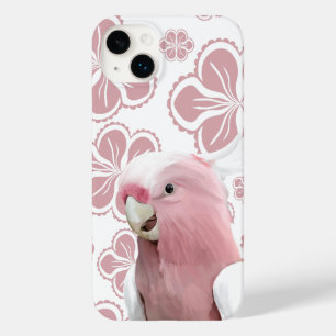 Coque Pour iPhone 14 Plus Galah rose Cockatoo rose Floral
