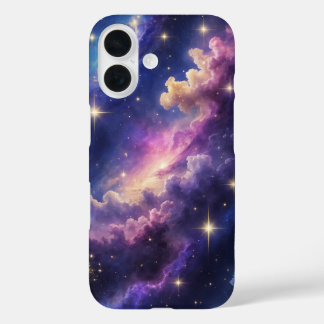 Coque Pour iPhone 16 Galaxie cosmique