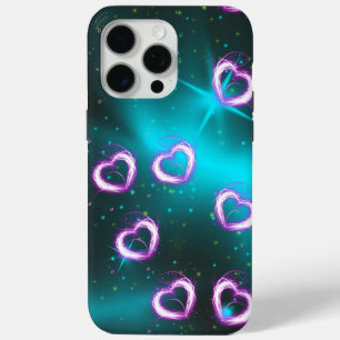 Coque iPhone 15 Pro Max Galaxie de coeur