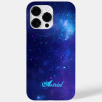 Galaxie de la Voie Lactée Bleue Aqua Personnalisée