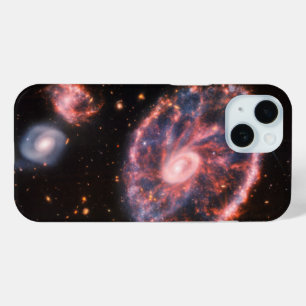 Coque Pour iPhone 15 Galaxie du Cartwheel, télescope spatial James Webb