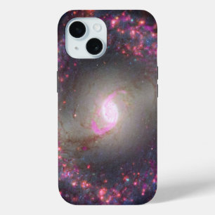 Coque Pour iPhone 15 Galaxie Spirale Ngc 3351.