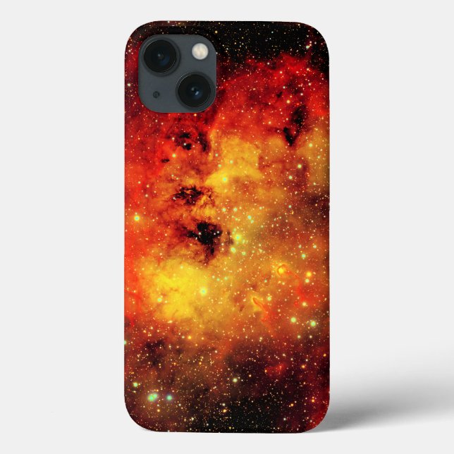 Coques Case-Mate iPhone Galaxie tombée en feu (Verso)