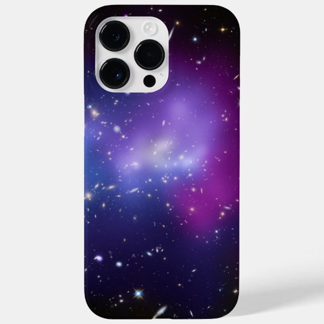 Coques Case-Mate iPhone Galaxie violette Espace de regroupement photo (Verso)