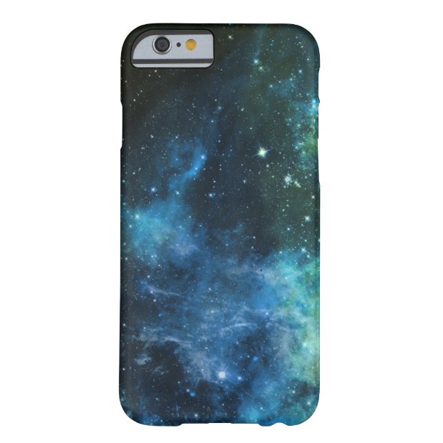 Coques Case-Mate iPhone Galaxy Stars Nebula iPhone Blue Green  (Dos)