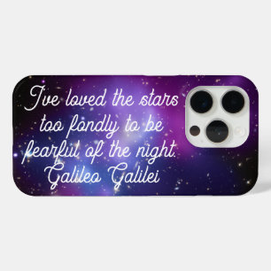 Coque iPhone 15 Pro Galileo Citation Galaxy Cluster Céleste Photo