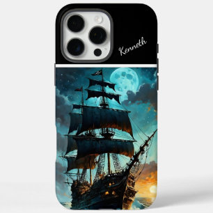 Coques iPhone 16 Pro Max Galleon Sous Ciel Lune