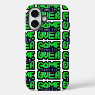 Coque Pour iPhone 16 Game Over : ravivez les jeux classiques et amélior