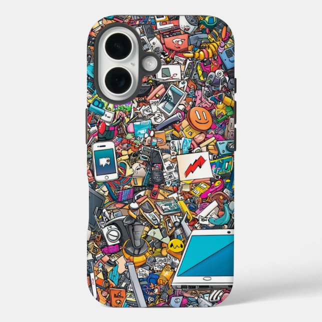 Coques Case-Mate iPhone Gamer Mayhem Urban Street Art Téléphone (Verso)