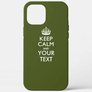 Case-Mate iPhone Case Garde calme personnalisé ET Votre Texte