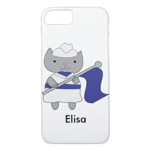 Coque Case-Mate Pour iPhone Garde couleur bleu chat
