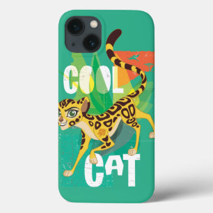 iPhone 13 Coque Garde-lions Cool Cat Fuli