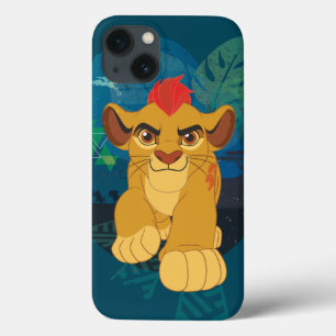 Etui iPhone 13 Garde-lions Kion Safari graphique