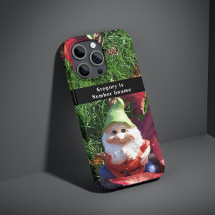 Coque iPhone 15 Pro Max Garden Gnome You Are Number Gnome Ajouter un nom F