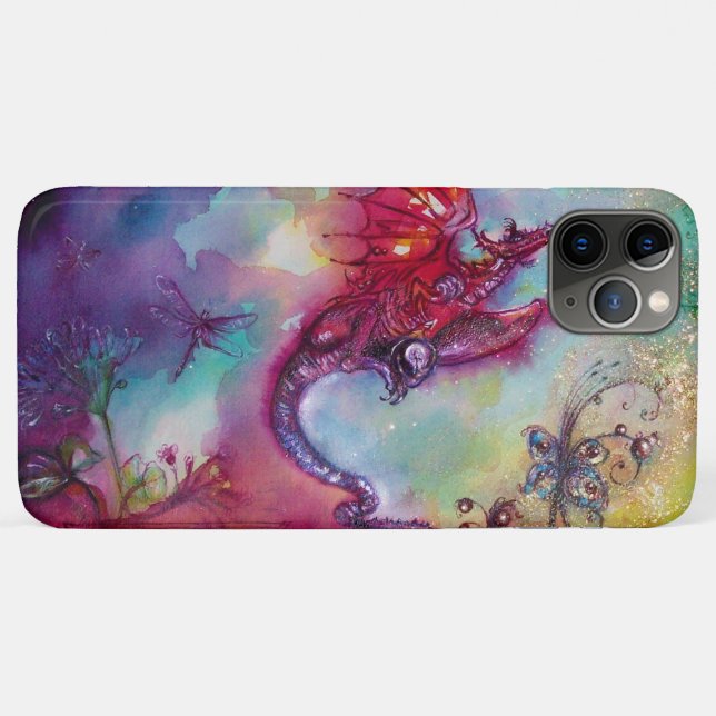 COQUES Case-Mate iPhone GARDEN OF THE LOST SHADOWS / FLYING RED DRAGON (Dos (Horizontal))