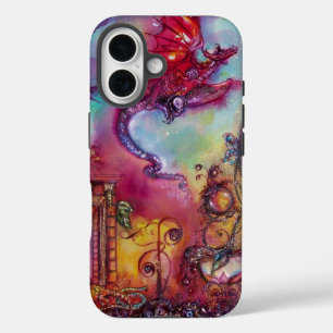 COQUES iPhone 16  GARDEN OF THE LOST SHADOWS / FLYING RED DRAGON