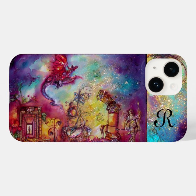 COQUES Case-Mate iPhone GARDEN OF THE LOST SHADOWS / FLYING RED DRAGON (Verso (horizontal))