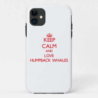 Etui iPhone Case-Mate Gardez le calme et aimez les baleines de bosse