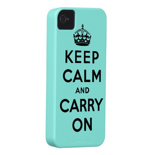 Coques Case-Mate iPhone gardez le calme et continuez l'original (Dos/Droit)
