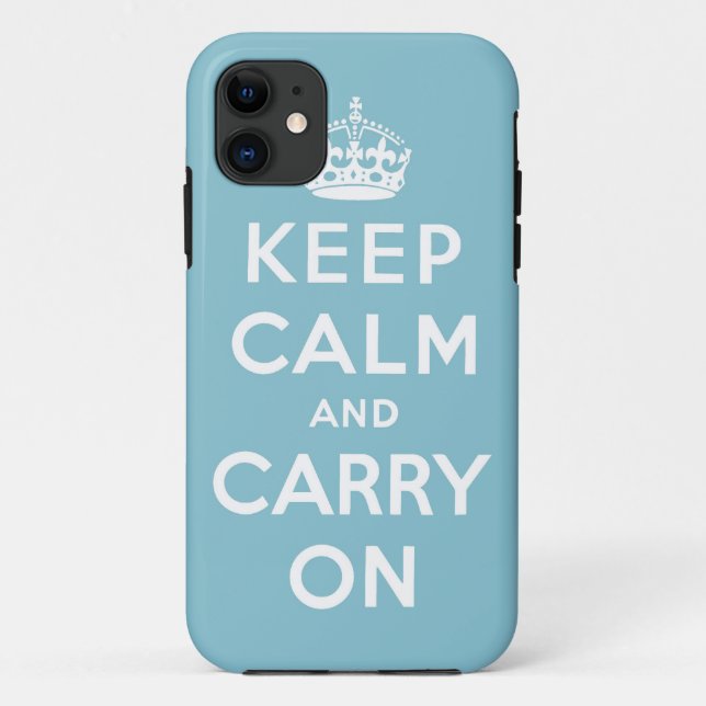 Coques Case-Mate iPhone gardez le calme et continuez l'original (Dos)