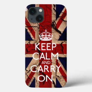 Etui iPhone Case-Mate Gardez Le Calme Et Continuez Sur Le Vintage Sale R