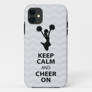 Coque Case-Mate Pour iPhone GARDEZ LE CALME et ENCOURAGEZ DESSUS - NOIR - le