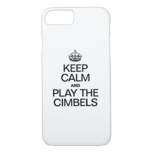 COQUE iPhone 7 GARDEZ LE CALME ET JOUEZ AUX CIMBELS