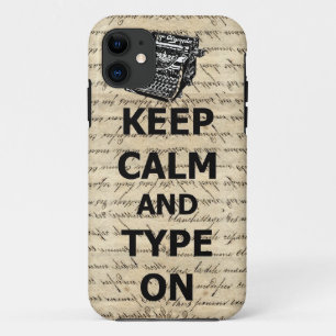 Coque Case-Mate Pour iPhone Gardez le calme et le type dessus