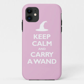 Etui iPhone Case-Mate Gardez le calme et portez une baguette magique