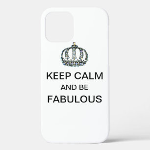 Case-Mate iPhone CASE "GARDEZ LE CALME ET SOYEZ FABULEUX !"