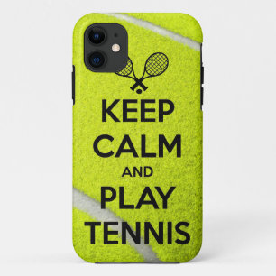 Coques Pour iPhone Gardez les sports de raquette de boule de sport de