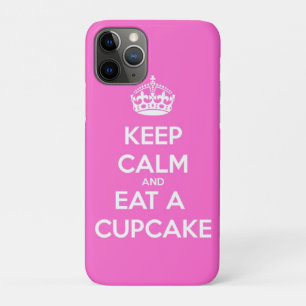 Case-Mate iPhone Case Gardez votre calme et mangez un cupcake