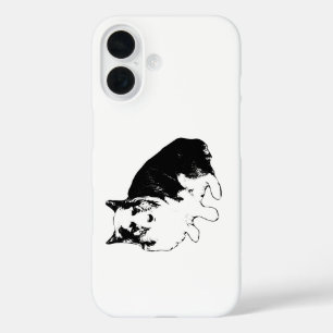 Coque Pour iPhone 16 Gardien de corgi à lanterne